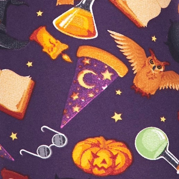 Halloween Witch Harry Potter Inspired Leggings TC - Picture 2 of 2